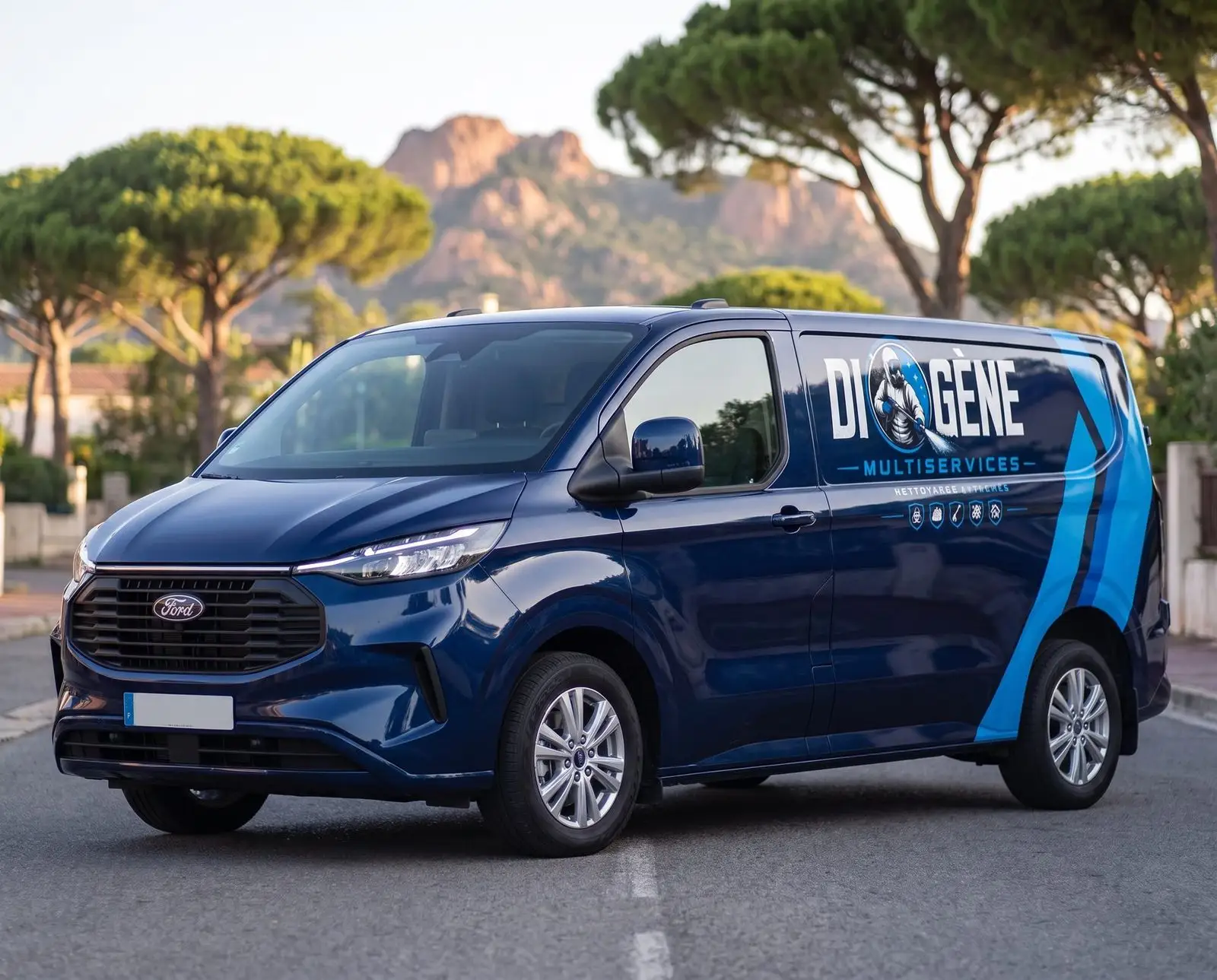 Camionnette Diogène Multiservices à Saint-Raphaël